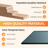 BNEHS Infrared Sauna 1 Person, Full Spectrum Infrared Sauna for Home, Indoor Dry Sauna with 4 Heater Panels, Bluetooth and Tempered Glass,110V BNEHS