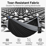 Kootek Camping Hammock 500 lbs Capacity, Portable Hammocks with Tree Straps & Attached Carry Bag, Camping Essentials Gear, Perfect for Outside Indoor Hiking Beach Backpack Travel Kootek