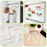 48 Pieces Magnetic Bookmark Sublimation Bookmarks Blank Book Marker Magnetic Page Clips for Kids Students Teachers School Home Office Reading Supplies Book Lovers Gifts Hooqict