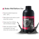 phrozen Ultra-High Temp 3D Printer Resin [TR300], Functional Resin HDT160 °C 405nm DLP LCD UV-Curing Photopolymer Resin for Prototyping, Ducting, Molding, High Precision Printing (1KG) phrozen