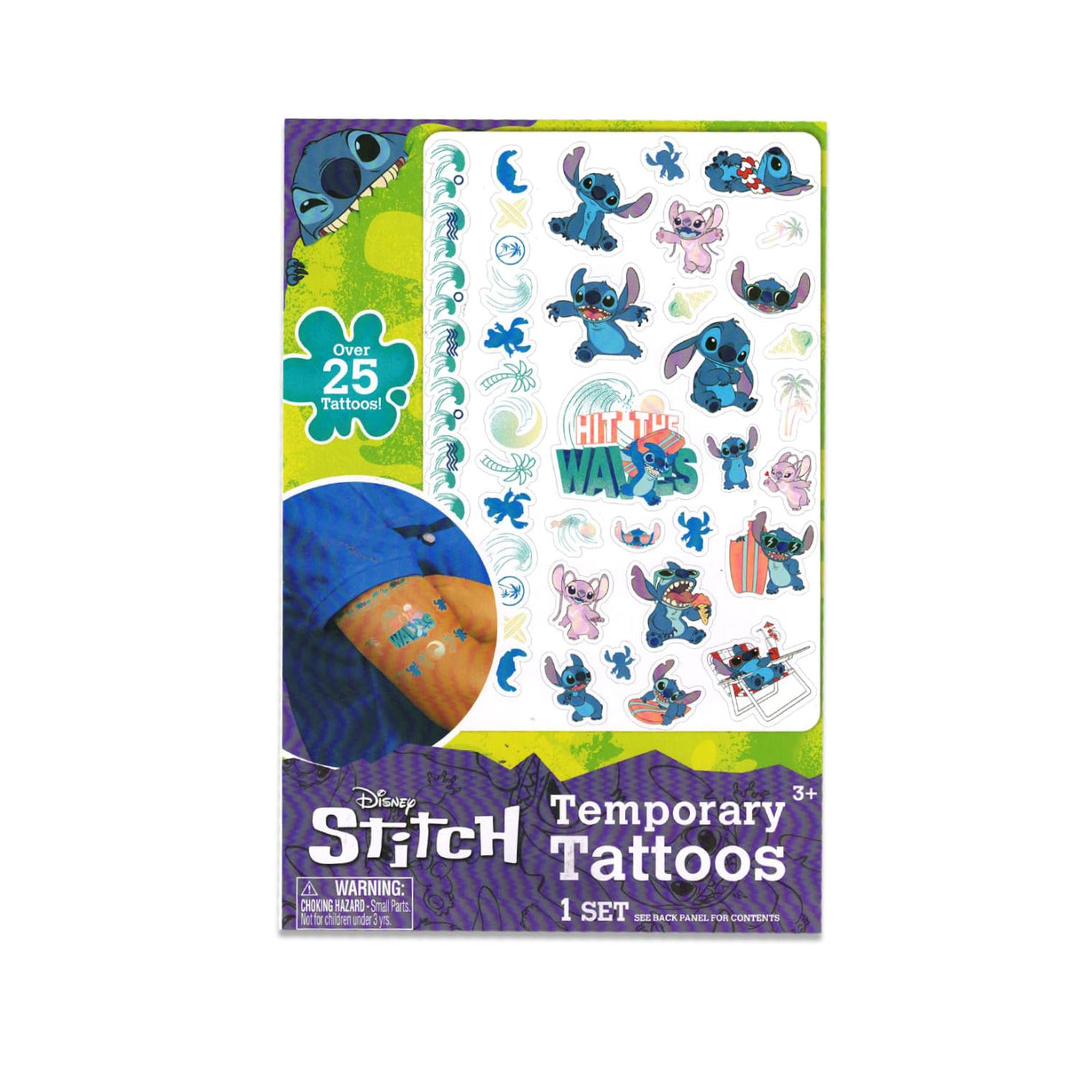 Stitch Tin Lunch Box Puzzle Bundle - Lilo and Stitch Lunchbox with Stitch Puzzle 48 Piece for Kids Plus Tattoos, Sticker Activity Book, More | Stitch School Supplies Set Disney