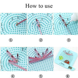 Quilling Kit with 1860 Paper Strips 39cm/54cm and Quilling Tools Like Quilling Pen Slotted Tool Paper Rolling Electric Pen Template Board Quilling DIY Tool Grid Guide Paper Design Drawings Scissors YURROAD