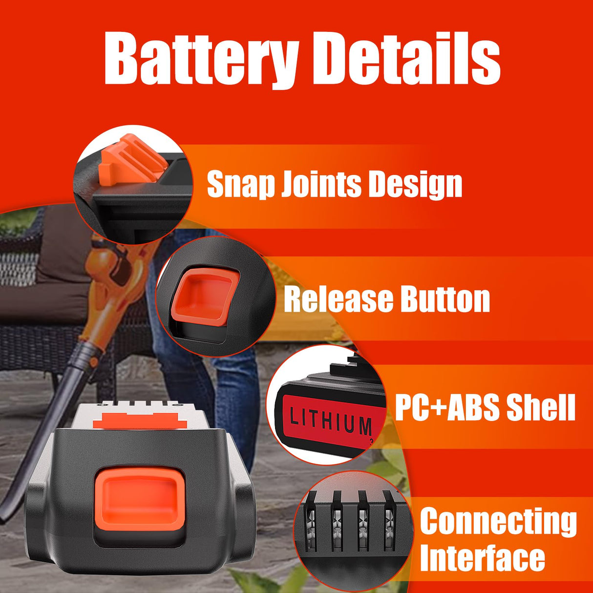 CaliHutt 3.5Ah 20V LBXR20 LBX4020 Lithium Battery Compatible with Black and Decker 20Volt Max LB20 LBX20 LBXR2020 LB2X4020-OPE LBXR20-OPE Cordless Power Drill Driver Tools CaliHutt