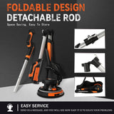 Drywall Sander, 780W Electric Drywall Sander with Vacuum Dust Collection, 1800RPM 7 Variable Speed Popcorn Ceiling Removal Tool with LED, Dustless Wall Sander CUBEWAY