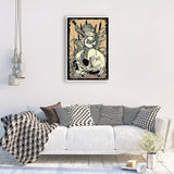 FORLAND Frog Diamond Painting Kits for Adults Beginners - 5D DIY Skull Full Drill Diamond Kits Painting Crafts for Home Wall Decor, Diamond Art Kits,12x16inch FORLAND