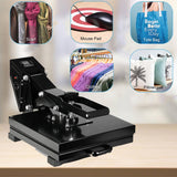 Digital Heat Press Machine, 16x20 inch Heat Press for t Shirts, Fast Heating for Heat Sublimation and Heat Vinyl Transfer Machine SDKEHUI