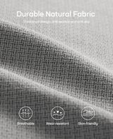 Marsail 65" Loveseat Sofa, Love Seat for Living Room, Comfy Couch with Deep Seats and Wide Armrests, Sofa Couch with Supportive Cushion and Sturdy Frame, Easy to Clean with Removable Covers, Grey Marsail