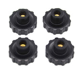 Befenybay 4PCS Upgraded Hand Twist Leveling Nut Diameter 22mm, 4PCS Hot Bed Spring, 4PCS M3X35mm Screws for 3D Printer ANYCUBIC Mega Hot Bed/Platform Befenybay