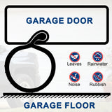 16.5FT Garage Door Bottom Seal Rubber 0.19'' P Bulb Bottom Garage Door Weather Stripping for Overhead Door, Weatherproof Strip Replacement Seal Fits 16.5FT Wide or Smaller Doors (Black) MYFAMIREA