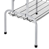 Yaheetech Foldable & Portable Pet Grooming Table for Home - Stainless Steel H-Shape Frame Height Adjustable Pet Beauty Table w/Arm/Noose/Mesh Tray, 45in x 24in Yaheetech