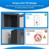 Polup Display Cabinet with Glass Doors, Black Curio Cabinet with Lock, 71“ Tall Display Case for Living Room, Bookcase for Home, Clinic, School (Black)- Assemble Required Polup