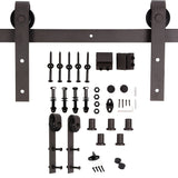 Mr. Wood 36in X 84in S Series DIY Barn Door with Installation Hardware Kit+Handle (Multicolor) Mr. Wood