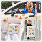 Sitsink Diamond Art Magnet Kit - Small Diamond Painting Refrigerator Magnets with Snacks Pattern, Rhinestone Gem Art Crafting Set for Adult Women (16 Pcs) Sitsink