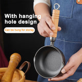 HyzaPhix Cast Iron Sauce Pot and BBQ Mop Brush Set for Grilling, BBQ Basting Set with Saucepan and Brush Barbecue Accessories Meat Smoker Accessories Gift for Men (Black) HyzaPhix