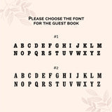 Personalized Wood Letter | Wedding Guest Book | Alternative Guest Book | Wedding Accessories | Wood Book Sign Decor | Unique Handmade for Wedding Wedding By Eli