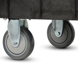 Simpli-Magic Rolling Utility Cart on Wheels, Heavy Duty with Ergonomic Handle, Deep Shelfs for Garage, Warehouse, Workshop, 600-Pound Capacity 40x33x17-Inch SIMPLI-MAGIC