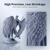 ANYCUBIC 3D Printer Resin, Water Washable Resin, No Need Extra Alcohol and Easy to Clean, Fast Curing, Low Odor, Wide Compatibility for All LCD Resin 3D Printers (Grey, 1kg) ANYCUBIC