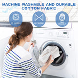 CHENGU 12 Pack Sublimation Tote Bags Blank Canvas Bag Reusable Grocery Bags 15.7x12 Inch Washable Heat Transfer Bag Bulk DIY Craft (White) CHENGU