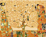 Wowdecor Paint by Number Kits for Adults Beginner, DIY Number Painting The Tree of Life by Gustav Klimt Famous Paintings 40x50 cm Wall Art Decor (No Frame) Wowdecor