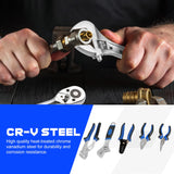 Prostormer Tool Set 259-Piece, Complete Hand Tool Kit with Heavy Duty Aluminium Tool Box, General Mechanic Toolbox for Home, Car, RV, Repair Shop Prostormer