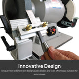 Generic Sharpening Jig Sharpening Tool Rest Jig Metal Stand Home Work Wood Turning Tools for 6 inch or 8 inch Bench Grinder Sanders Generic