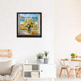 EOBROMD Paint by Numbers for Adults, DIY Flower Paint by Number Kits for Beginner on Canvas, Flower Paint by Numbers Adult Kit Drawing Arts and Crafts for Gift Home Wall Decor 16x20inch EOBROMD