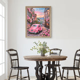 HITIRECOVI Car Paint by Number Adult,Canvas Paint by Numbers for Adults City View,DIY Acrylic Oil Paint by Number for Adults for Home Decor Gift 16x20 Inch HITIRECOVI