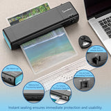90 Seconds Fast preheat,SpeedLami 4 in 1 Laminator Machine,Home laminator,A4 Laminating Machine Hot & Cold with Paper Trimmer & Corner Rounder,9 Inch Thermal Laminator Machine for Home Office speedlami