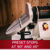 JET 6" x 48" Belt and 9" Disc Sander with Closed Stand, 3/4 HP, 1Ph 115V (Model JSG-96CS) Jet