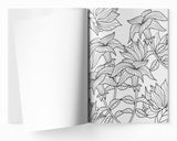 Flowers: Coloring Book For Adults WoodArtSupply