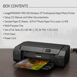 Canon PIXMA PRO-200 Wireless Professional Inkjet Photo Printer Canon