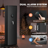 KARUIKEV 3-5 Large Gun Safes for Home Rifle and Pistols (with/without Scope),Quick Access Long Rifle Safes for Home,Gun Cabinets with Fingerprint Keypad, Adjustable Pistol Rack, Removable Shelf Karuikev