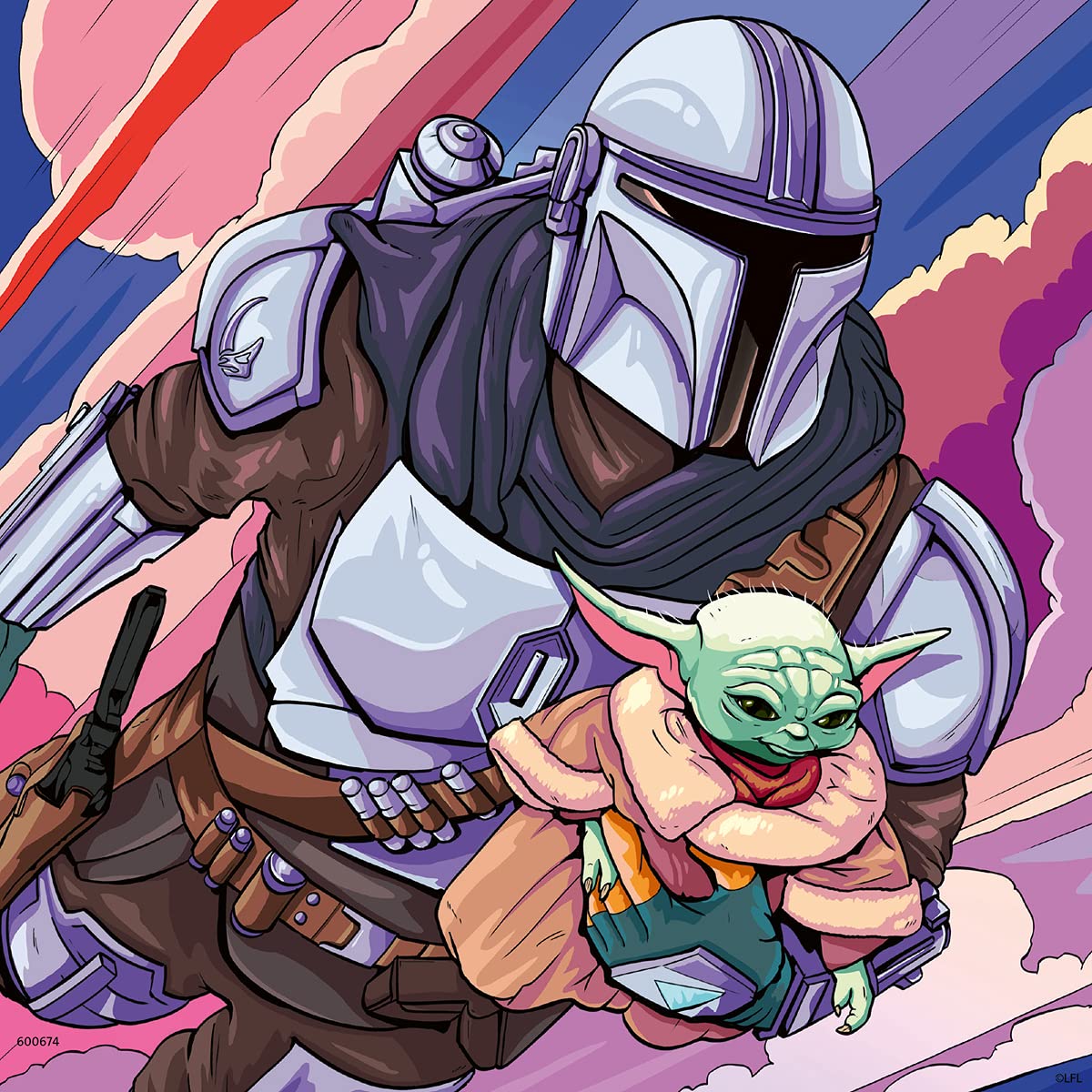 Ravensburger Star Wars The Mandalorian: Grogu Moments - 3 x 49 Piece Kids Jigsaw Puzzle Set | Unique & Interlocking Pieces | Builds Problem-Solving Skills | FSC-Certified Materials Ravensburger