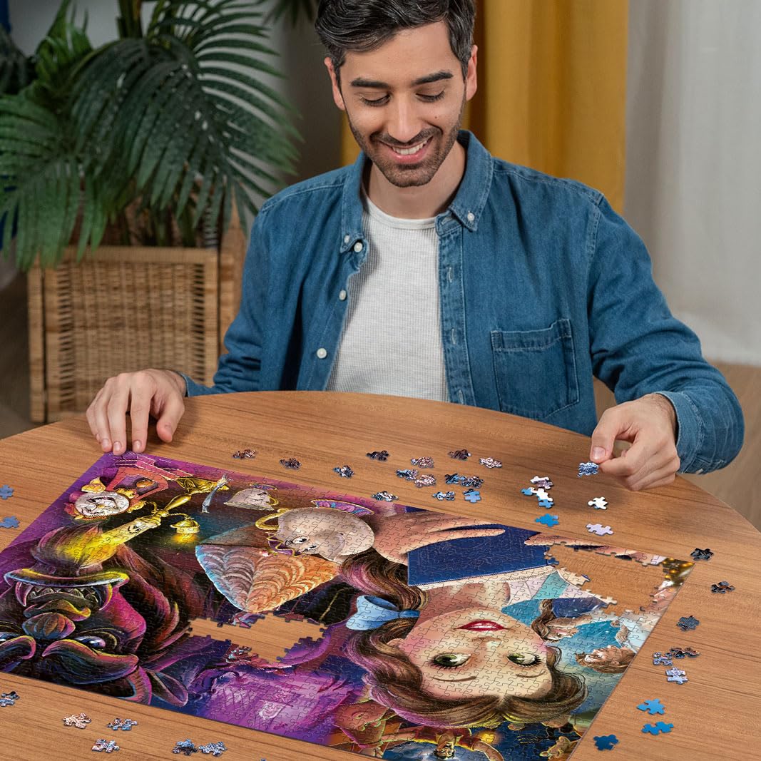 Ravensburger Disney Collector's Edition Heroine's: Princess Belle 1000 Piece Jigsaw Puzzle for Adults - 12000883 - Handcrafted Tooling, Made in Germany, Every Piece Fits Together Perfectly Ravensburger