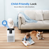 Air Purifiers for Home Large Room Up to 1250 Ft², MOOKA H13 HEPA Air Purifier for Pets Dust Odor Smoke, Aromatherapy Function, Air Cleaner with 15dB Quiet Sleep Mode for Bedroom Office Living Room MOOKA