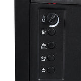 duraflame Electric Log Set 1,000 Sq Ft Heater, Faux Logs Insert with Infrared Flames for Existing Fireplaces, Remote Control Included Duraflame