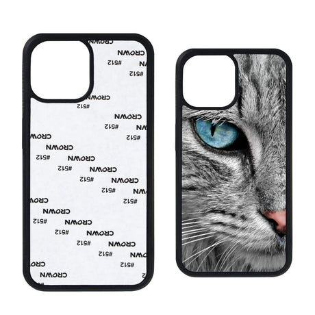 MAIKESUB 5 PCS Sublimation Phone Case for iPhone 13 6.1 Inch Sublimation Blanks Printable Blank Phone Cases Customized Phone Covers for DIY Soft Rubber Protective Shockproof Slim Case Anti-Slip MAIKESUB