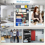 Dkeli Metal Wire Shelving Unit NSF Heavy Duty 6-Tier Height Adjustable Utility Steel Storage Shelves 42"L x 16"W x 72"H Commercial Grade Layer Shelf Organizer Rack 1500 LBS Capacity Garage Shelving Dkeli