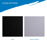 Iceberg Rough 'N Ready 5-Shelf Open Storage Unit, Black, 36" W x 74" H x 18" D Iceberg