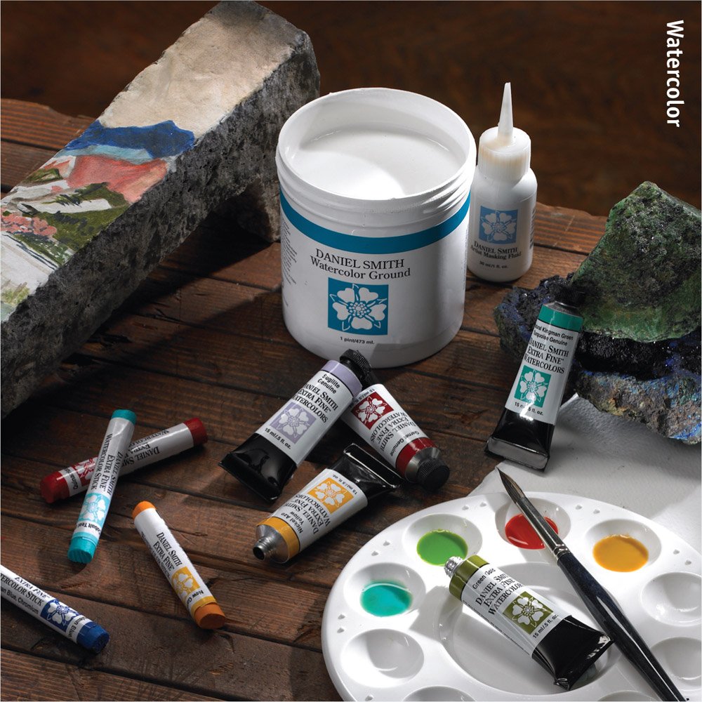Daniel Smith Extra Fine Watercolor 15ml Paint Tube, Sap Green (284600102), 0.5 Fl Oz (Pack of 1) DANIEL SMITH