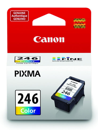 Canon CL-246 Genuine Color Ink Cartridge, Compatible with iP2820, MG2420/2924/2920/3020/2522/2525, MX492, TS3120/302/302a/202/202a/4520/3320