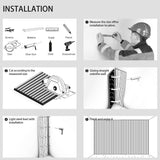 INNO STICKERS 3-Piece Wood Slat Wall Panel for Interior Wall Decor Noise Cancelling 94.5" x 11.4" Acoustic Decorative 3D Sound Absorbing Wall Paneling, Black Oak, 22.4 Sq.Ft INNO STICKERS