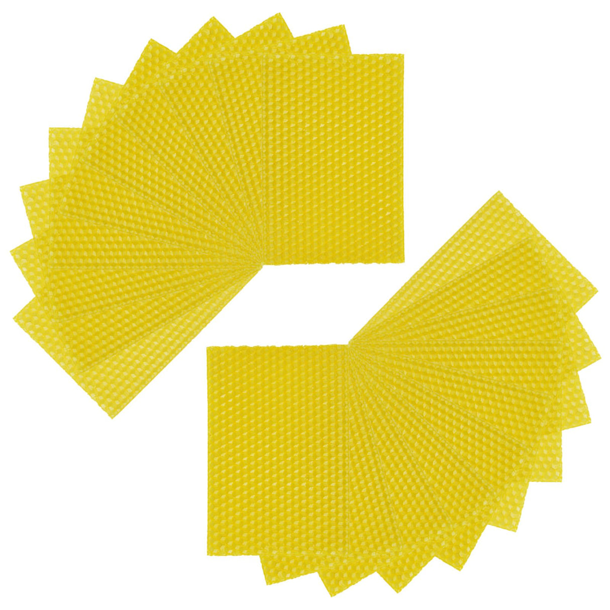 20Pcs Beeswax DIY Candle Making Kit, Natural Beeswax Honeycomb Sheets for Candle Making Beekeeping, Beehive Wax Foundation Sheets Candle Rolling Kit for Beeswax Sheets & Decorations (132 x 90 mm) Flylin