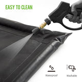 WELKIN Containment Mat,(8'6" x 20'),Non-Slip Garage Floor Mat - Heavy Duty Waterproof Protection from Snow, Rain and Mud for Cars WELKIN