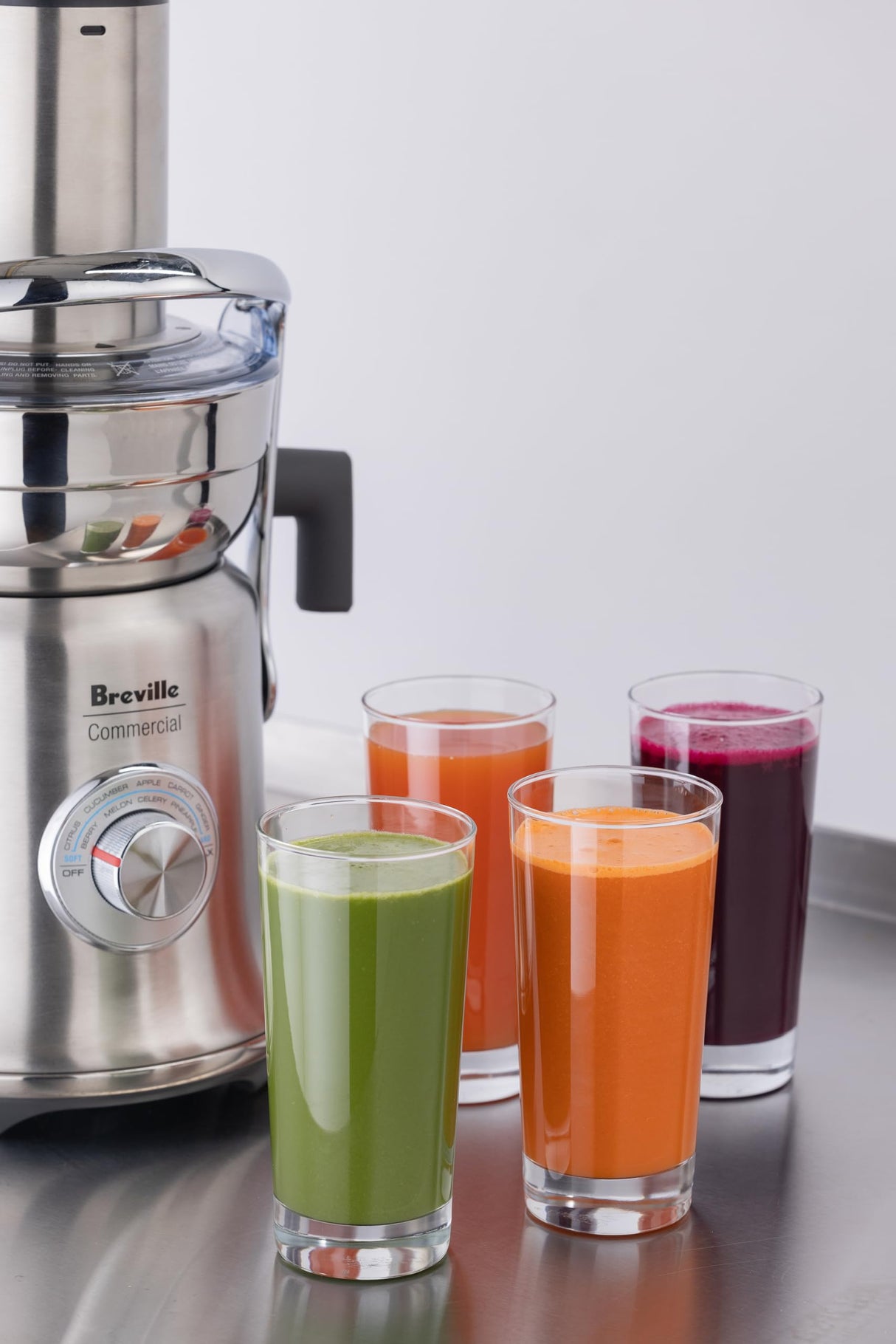 Breville Commercial Juice Fountain XL Pro, Brushed Stainless Steel, CJE830BSS1BNA1 Breville