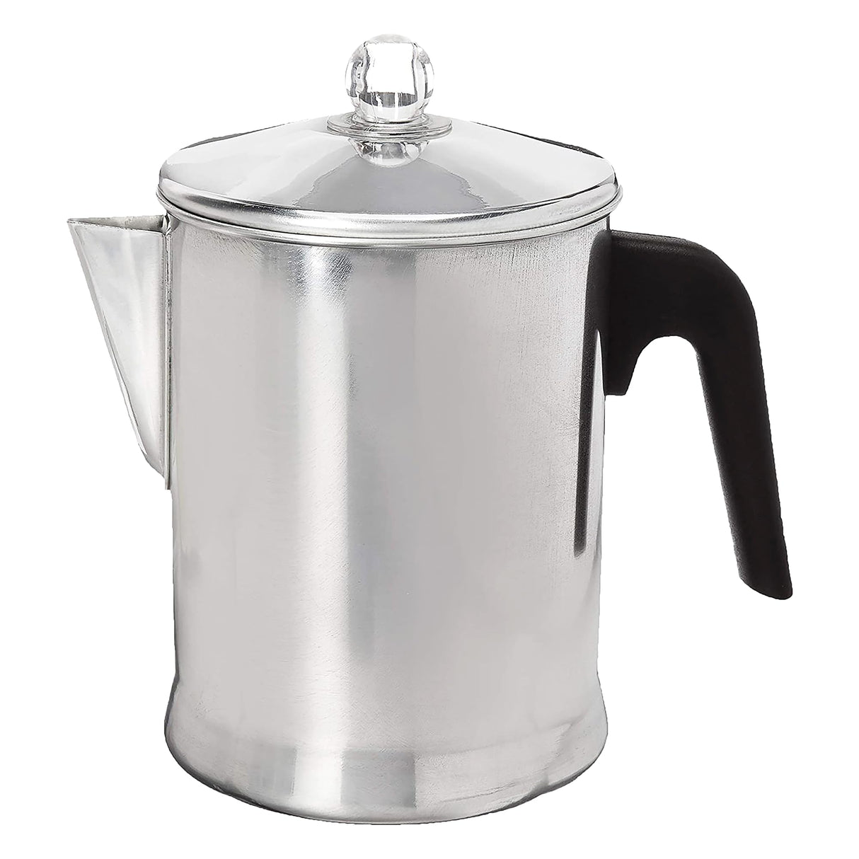 Primula Today Aluminum Stove Top Percolator Maker Durable, Brew Coffee On Stovetop, 9 Cup, Silver Primula