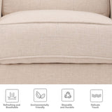 SAMERY Wingback Recliner Chair with Massage and Heat, Accent Chair Push Back Recliner Tufted Arm Chair for Living Room Bedroom, Reading Lounge Sofa Seat with Remote Control, Adjustable Backrest SAMERY