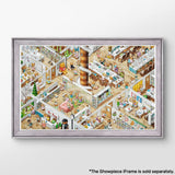 Pintoo Jigsaw Puzzles 4000 Piece for Adults - Smart - The Office Beautiful Plastic Puzzle for Home Decor Zero Dust Easy Storage [H1777] Pintoo