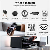 VAULTEK MR Series Dual Layer Smart Handgun Safe Multiple Pistol Storage Smart Safe with Biometric Scanner, Live Alerts, and Auto-Open Door (Biometric + WiFi) VAULTEK
