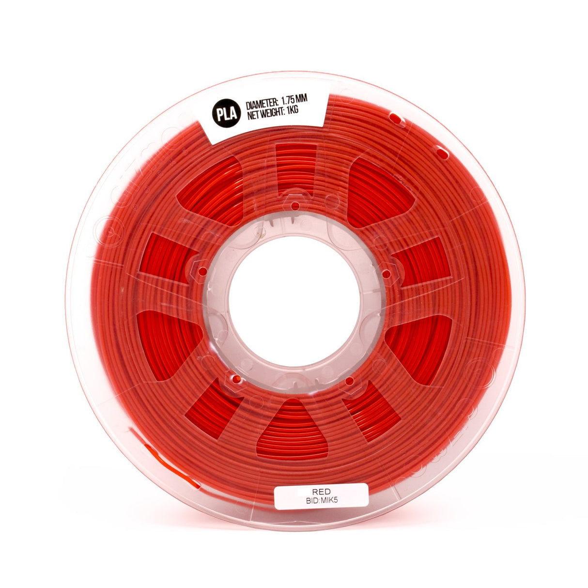 Gizmo Dorks 1.75 mm PLA Filament, 1 kg for 3D Printers, Red Gizmo Dorks